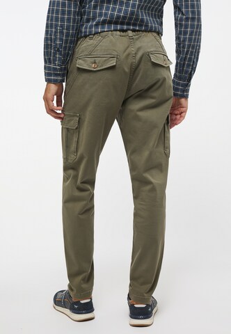 MUSTANG Tapered Cargohose in Grün