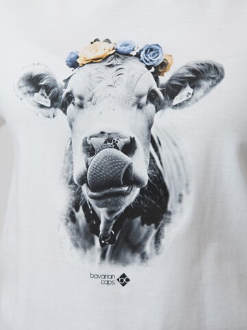 Bavarian Caps Shirt‌ in Weiß