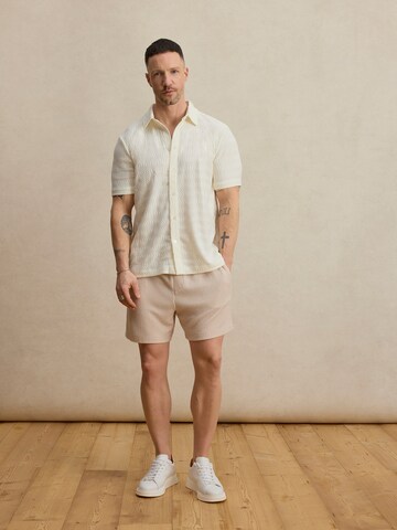 DAN FOX APPAREL Regular Панталон 'Jeremy' в бежово