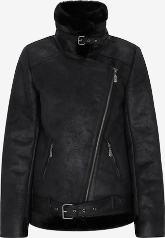 DreiMaster Vintage Zimná bunda - Čierna: predná strana