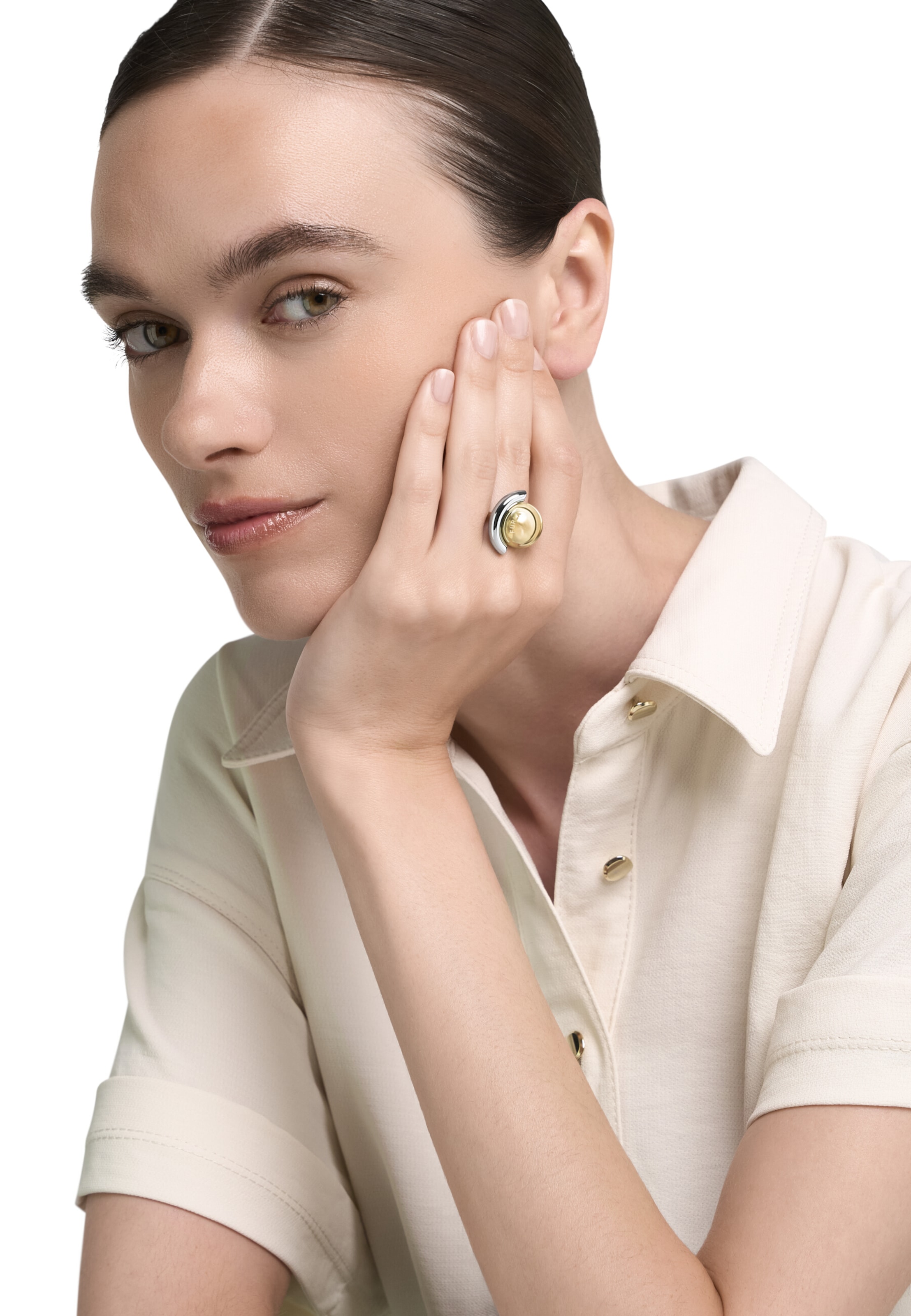 Furla Jewellery Ring in Mixed colors: front