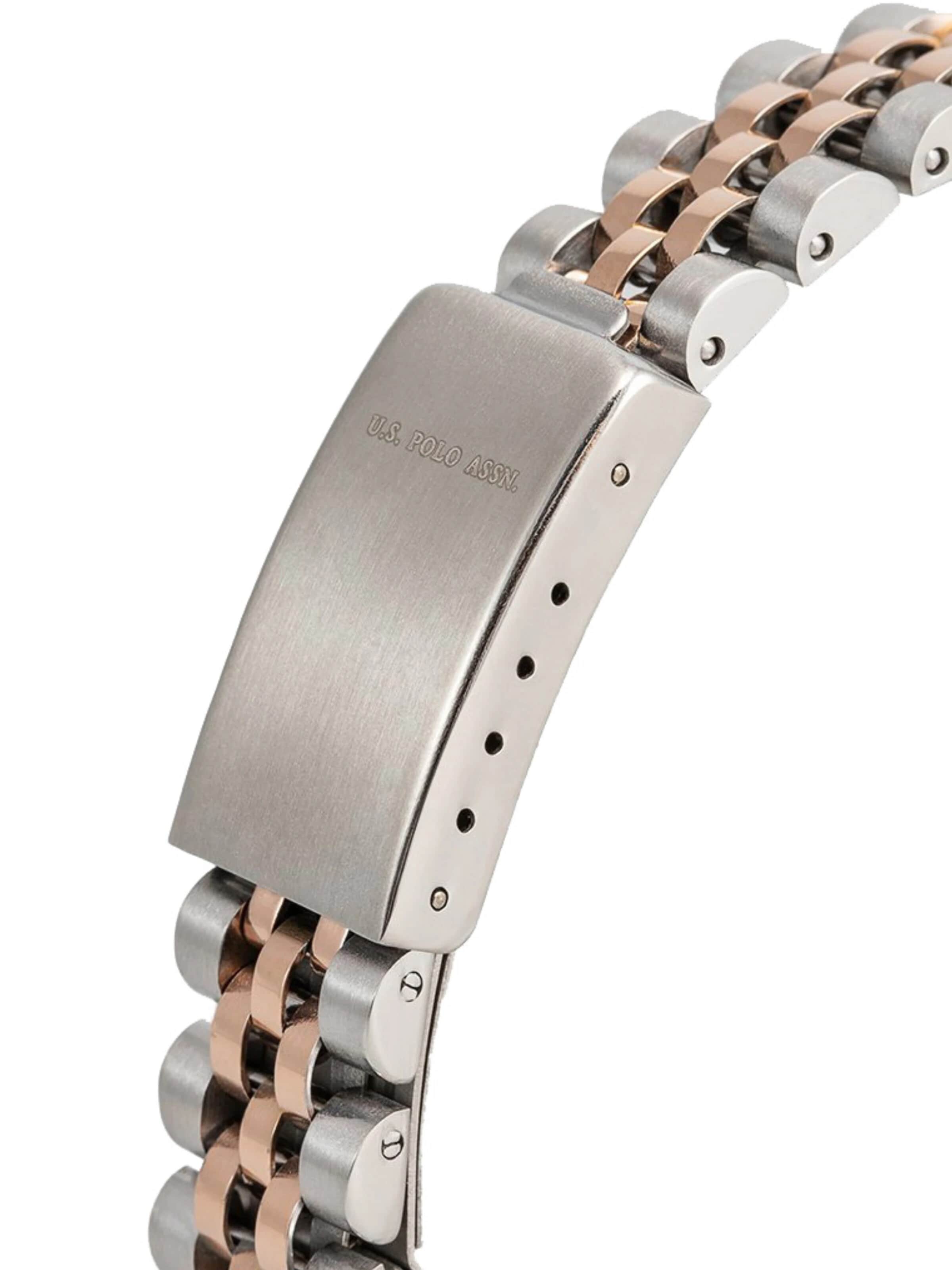 U.S. POLO ASSN. - Reloj analógico 'Celine' en marrón
