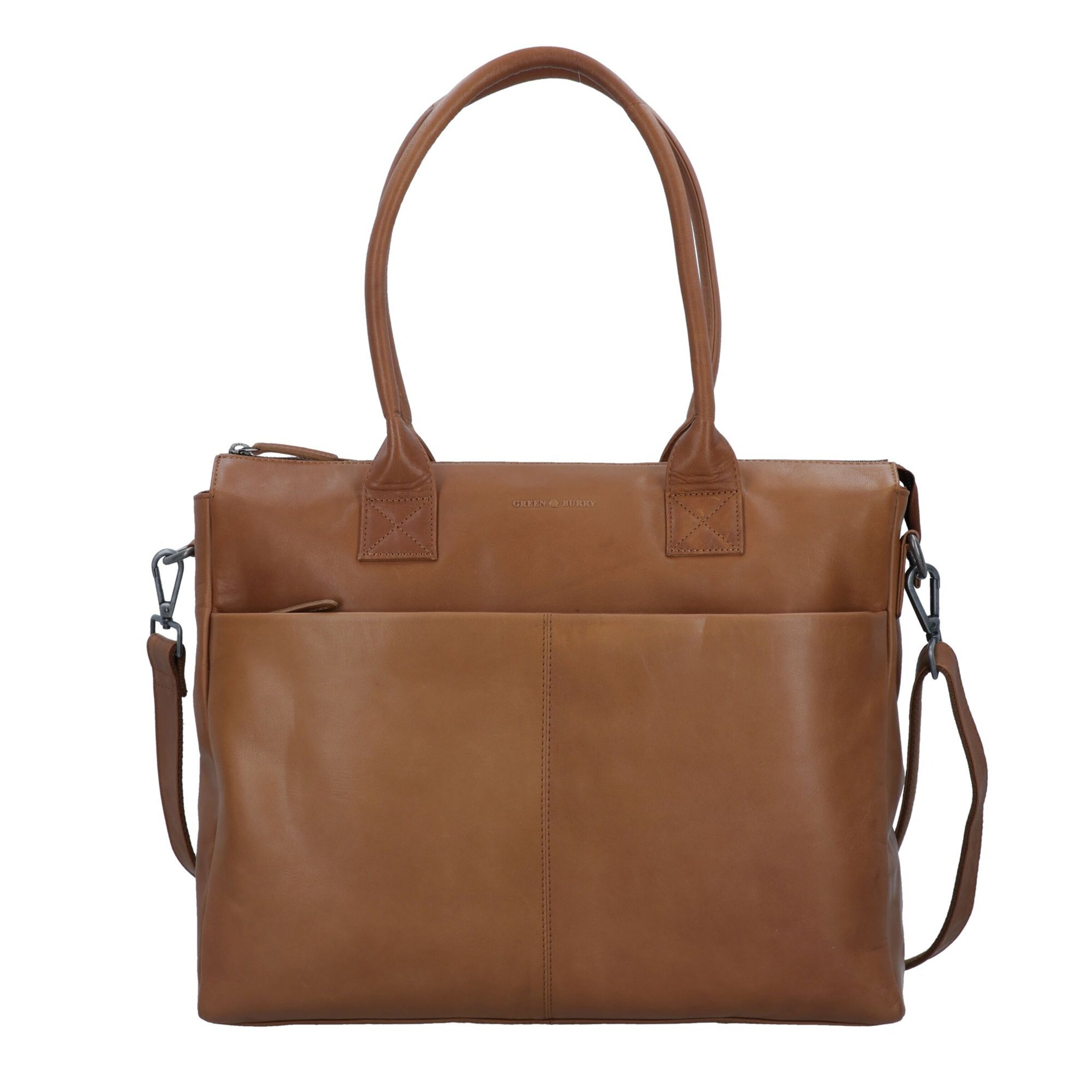GREENBURRY Document bag 'Fiorentina' in Brown: front