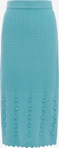 Jupe 'Festival Collection' IZIA en bleu : devant