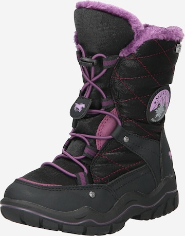 MUSTANG Snowboots in Zwart: voorkant