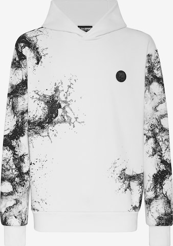 Plein Sport Sweatshirt in White: front