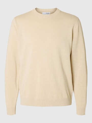 SELECTED Pullover in Beige: Vorderseite