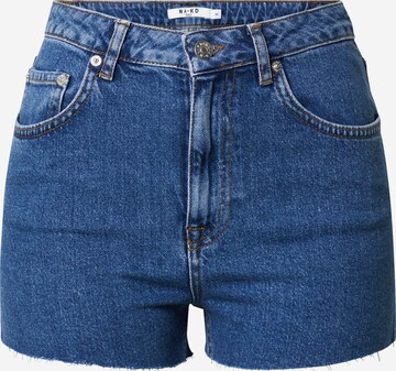 NA-KD Shorts in Blau: predná strana