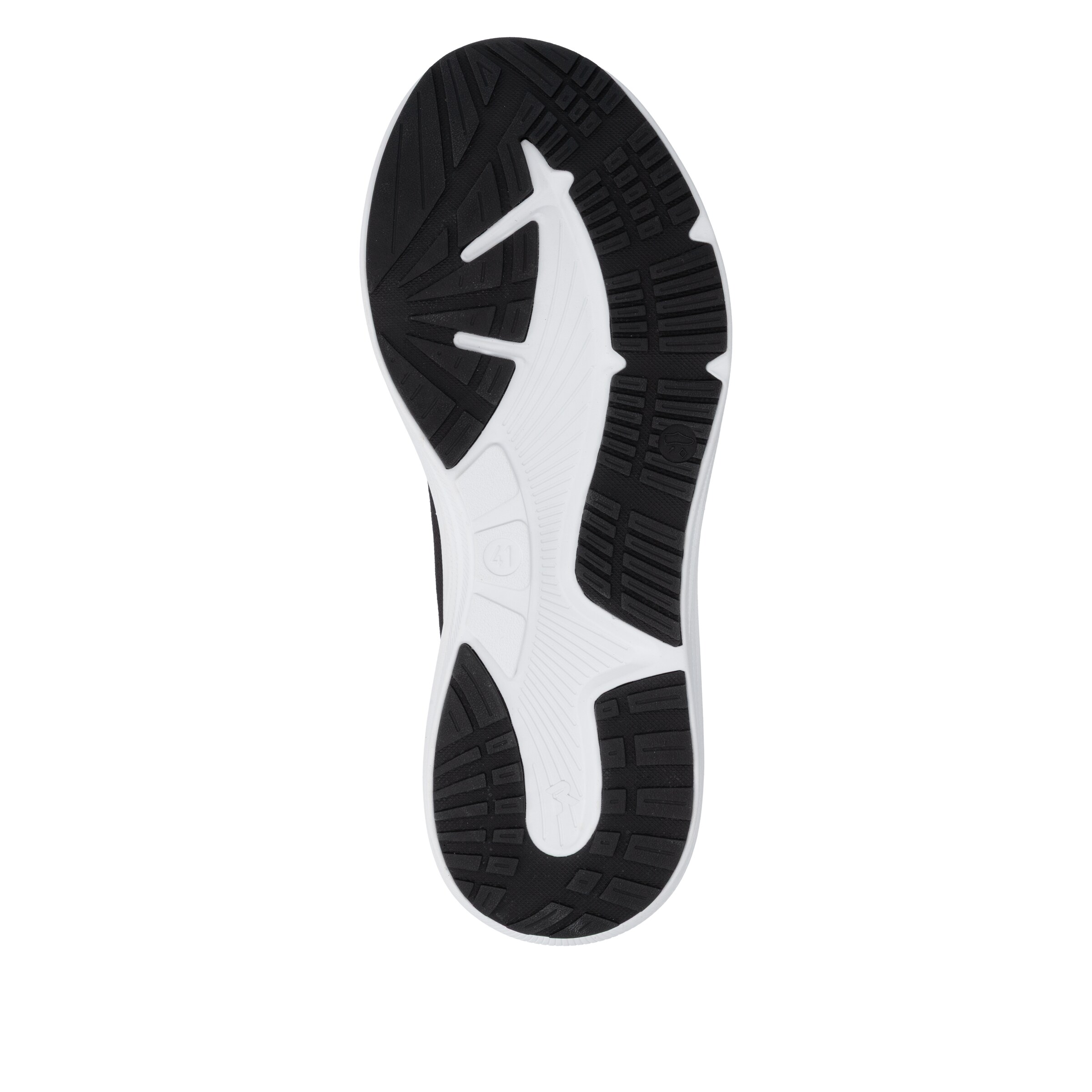 Baskets basses Rieker Sport en noir
