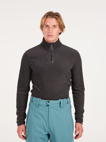 PROTEST Athletic Sweatshirt 'PERFECTO' in Grey: front