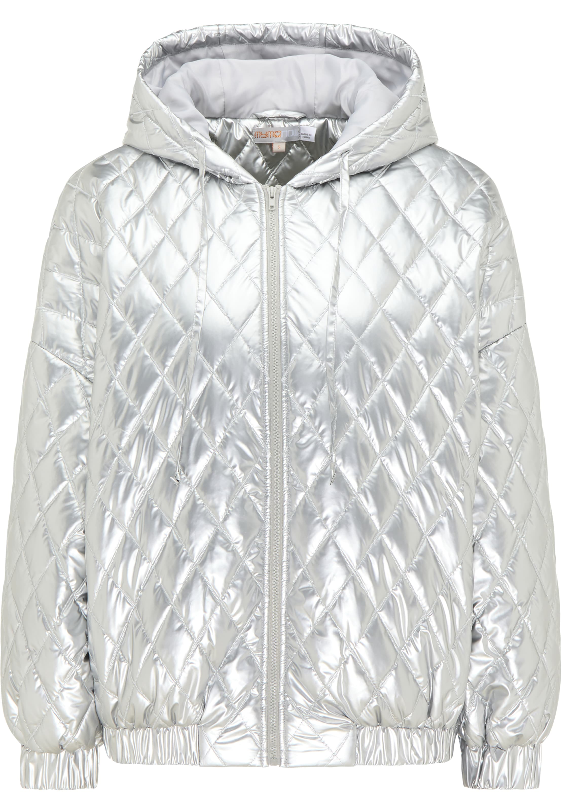 Frauen Jacken myMo NOW Winterjacke in Silber - HV57400 Frauen Jacken myMo NOW Winterjacke in Silber - HV57400