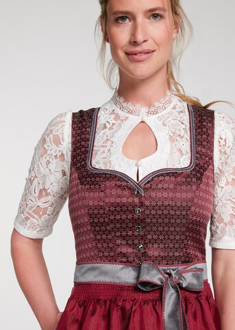 SPIETH & WENSKY Dirndl 'Wiga' in Red