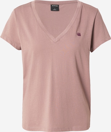 G-STAR T-Shirt in Lila: Vorderseite