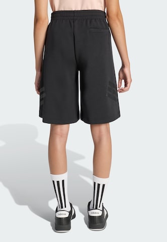 ADIDAS SPORTSWEAR Loose fit Workout Pants 'Future Icons' in Black