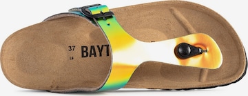 Bayton T-Bar Sandals 'Mercure' in Orange