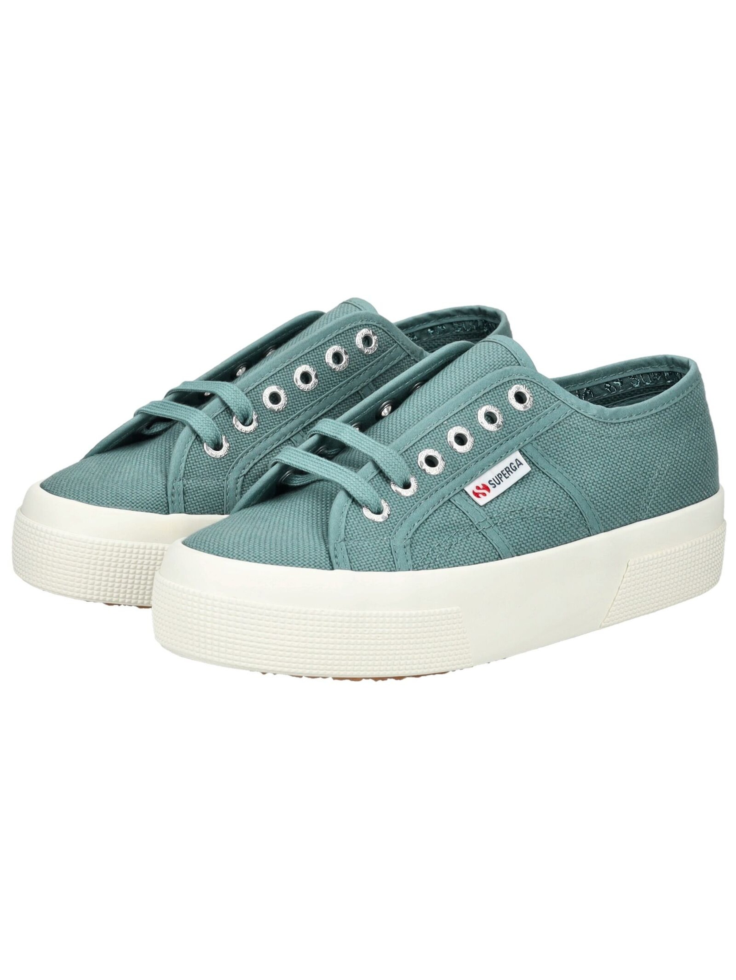 Baskets basses SUPERGA en vert