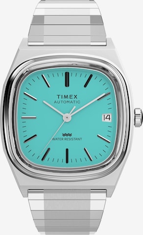 TIMEX Uhr 'Automatic 1983 E Line Reissue' in Blau: Vorderseite