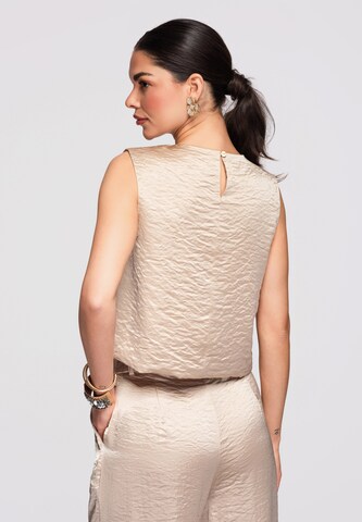 Ombre Top in Beige