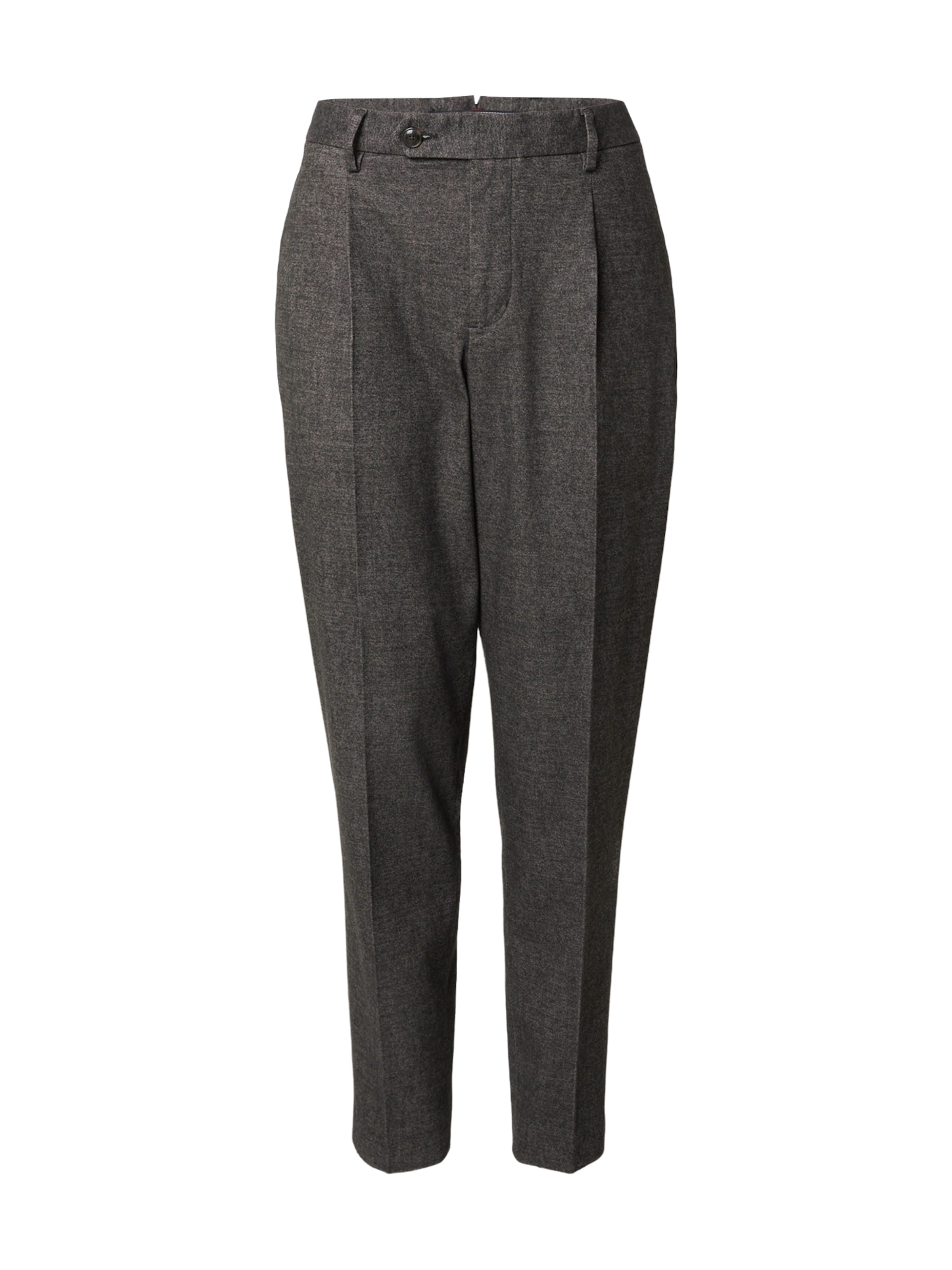 TOMMY HILFIGER Slimfit Hose in Schwarz: Vorderseite