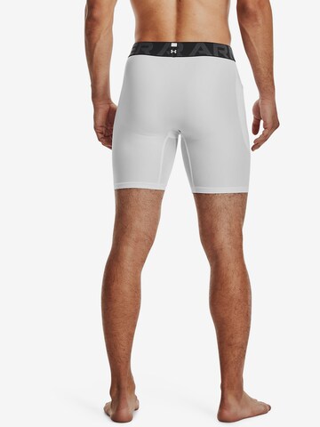 UNDER ARMOUR Skinny Workout Pants in White