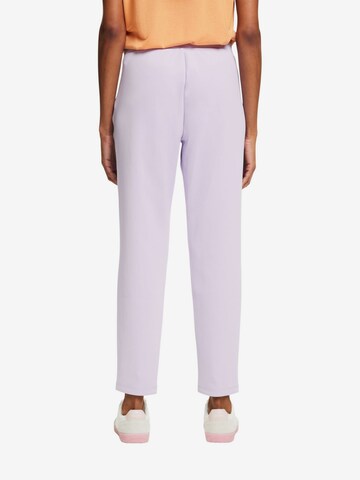 ESPRIT Slim fit Pants in Purple