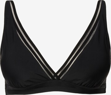 Studio Untold Triangle Bra in Black: front