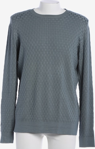 Emporio Armani Pullover / Strickjacke L in Blau: Vorderseite