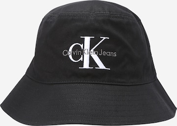 Calvin Klein Jeans Hat in Black: front