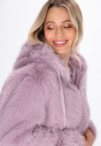 Veste mi-saison faina en violet