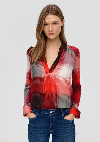 s.Oliver Blouse in Rood: voorkant