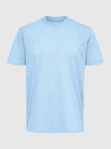 SELECTED Shirt in Blauw: voorkant