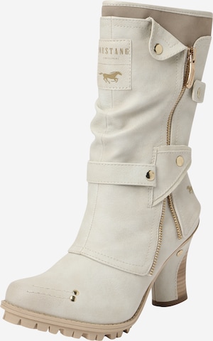 MUSTANG Cowboy Boots in Beige: front