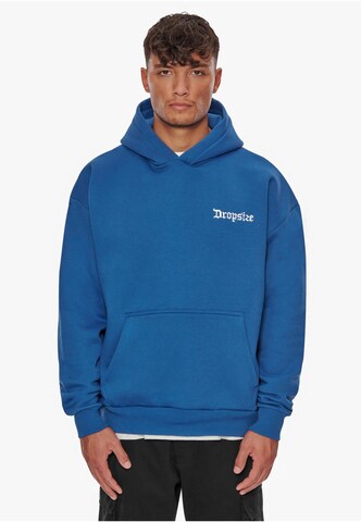 Dropsize Sweatshirt 'Embo' in Blau: Vorderseite