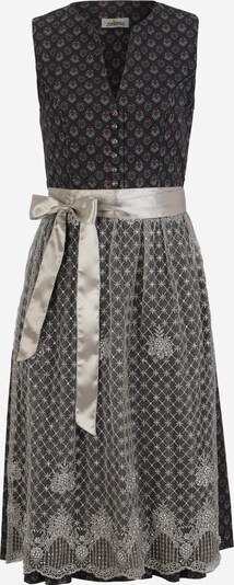 ALMSACH Dirndl in Grey / Red / Black, Item view