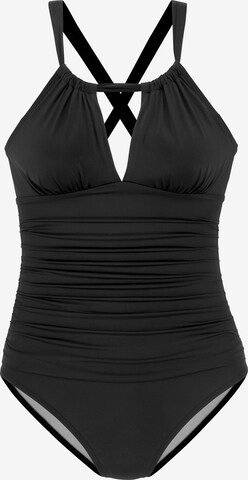 s.Oliver Swimsuit in Black: front