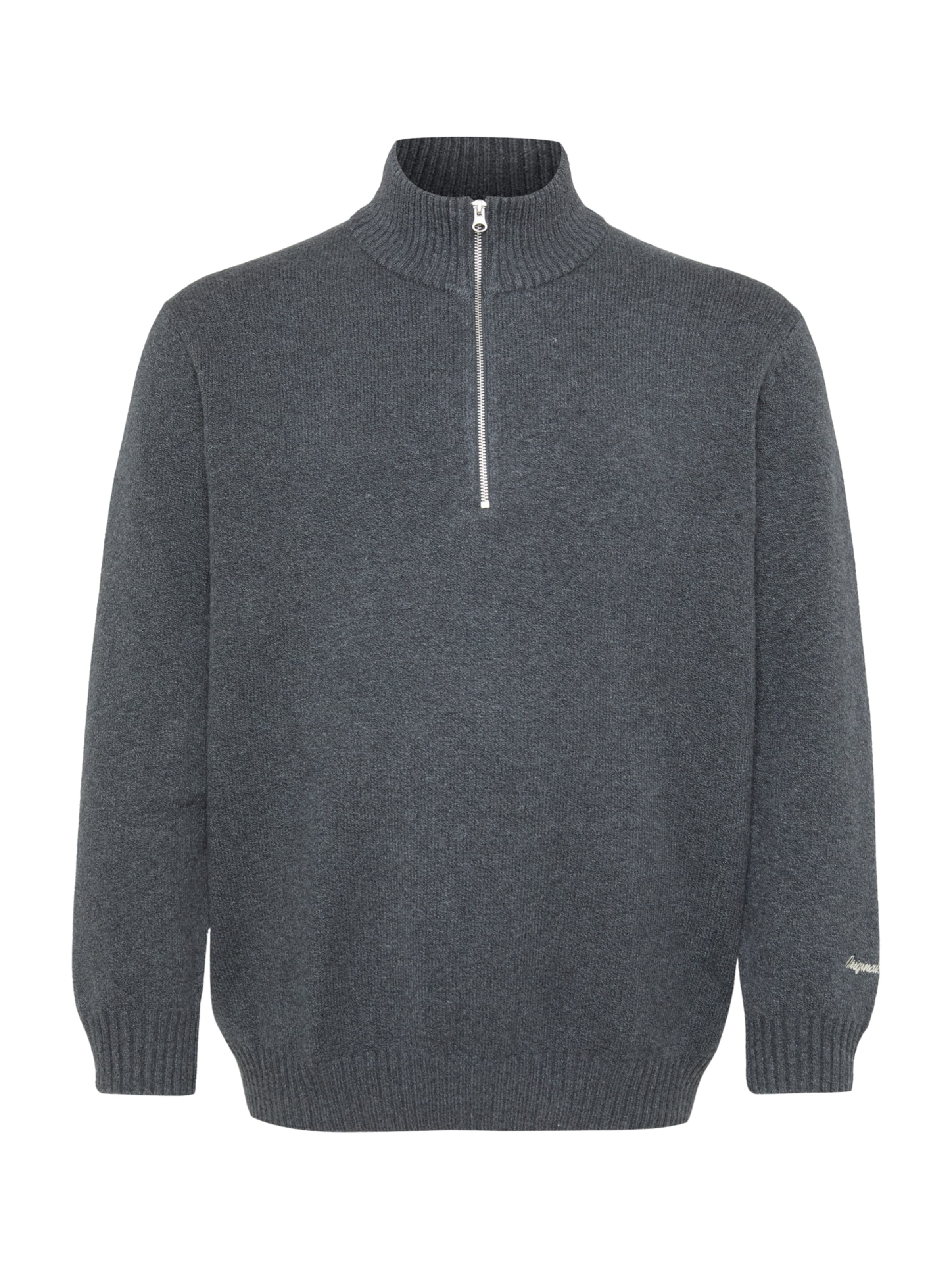 Pull-over 'JORNORREBRO' Jack & Jones Plus en gris : devant