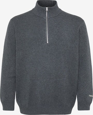 pilka Jack & Jones Plus Megztinis 'JORNORREBRO': priekis