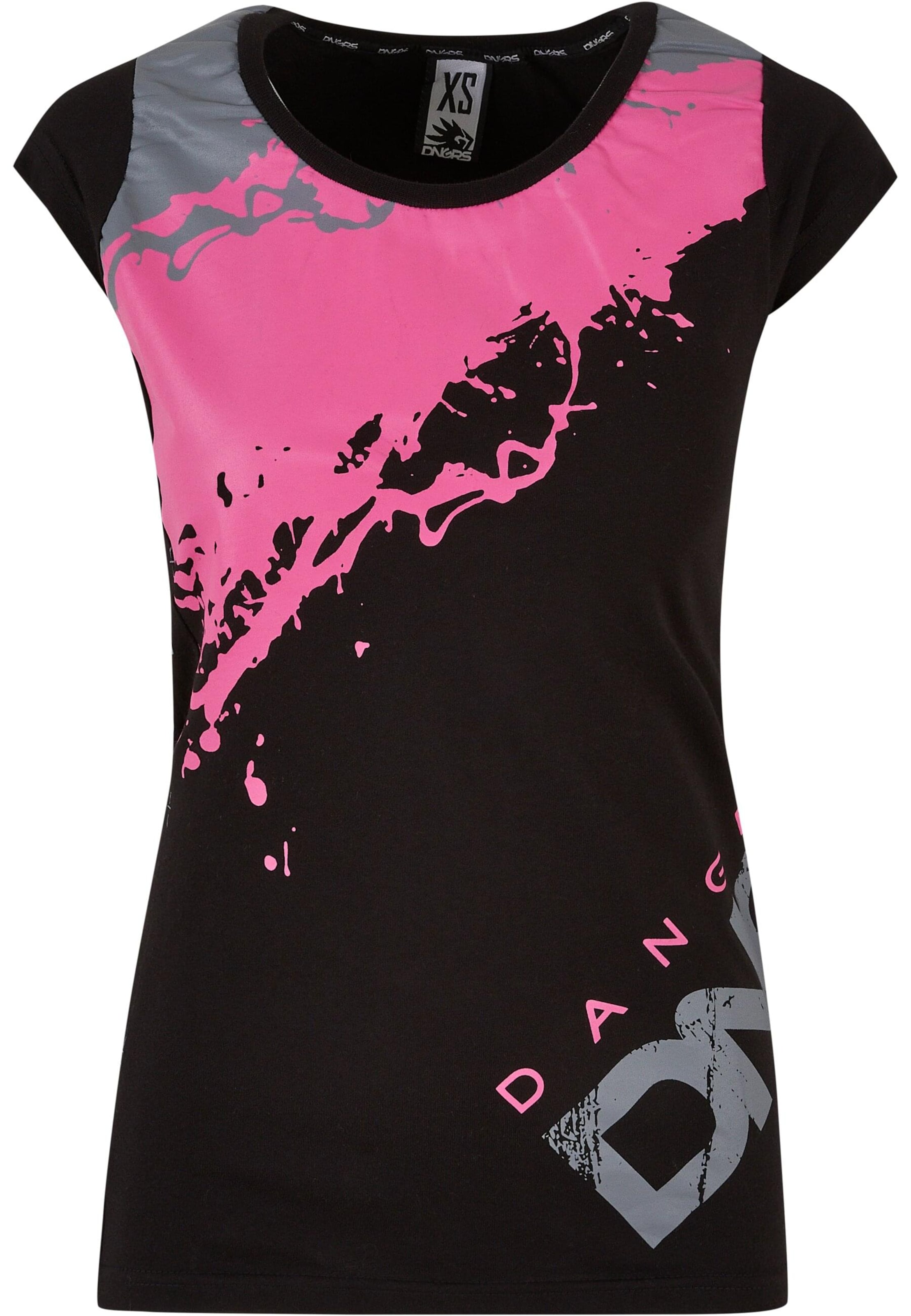 Dangerous DNGRS Koszulka 'Anger ' w kolorze czarny: przód