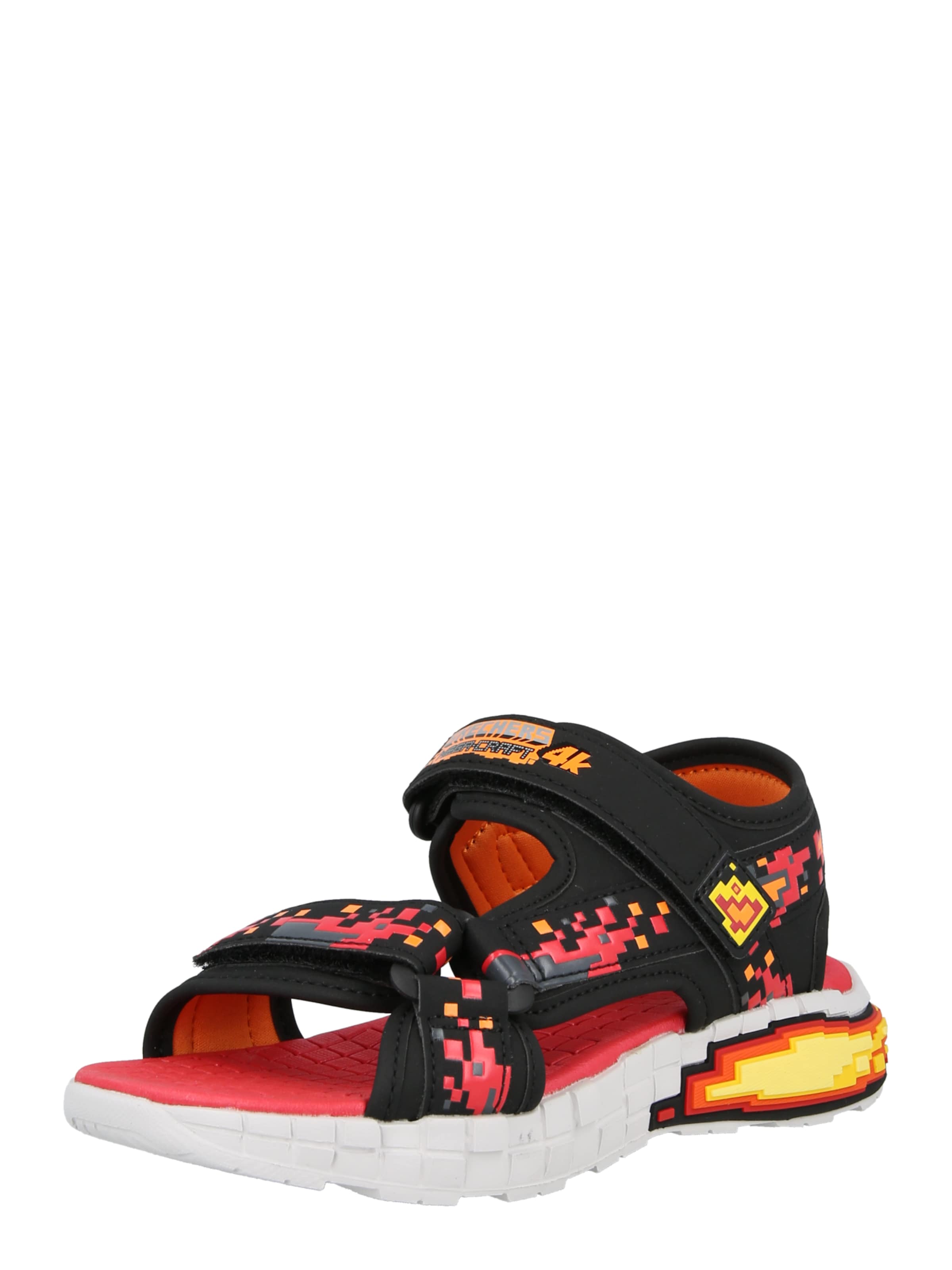 SKECHERS Åbne sko 'MEGA SPLASH' i sort: forside