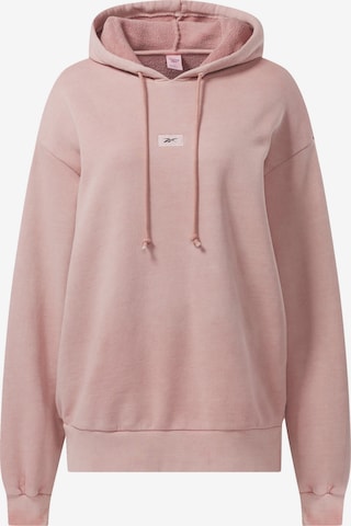 Reebok Classics Sweatshirt in Pink: front