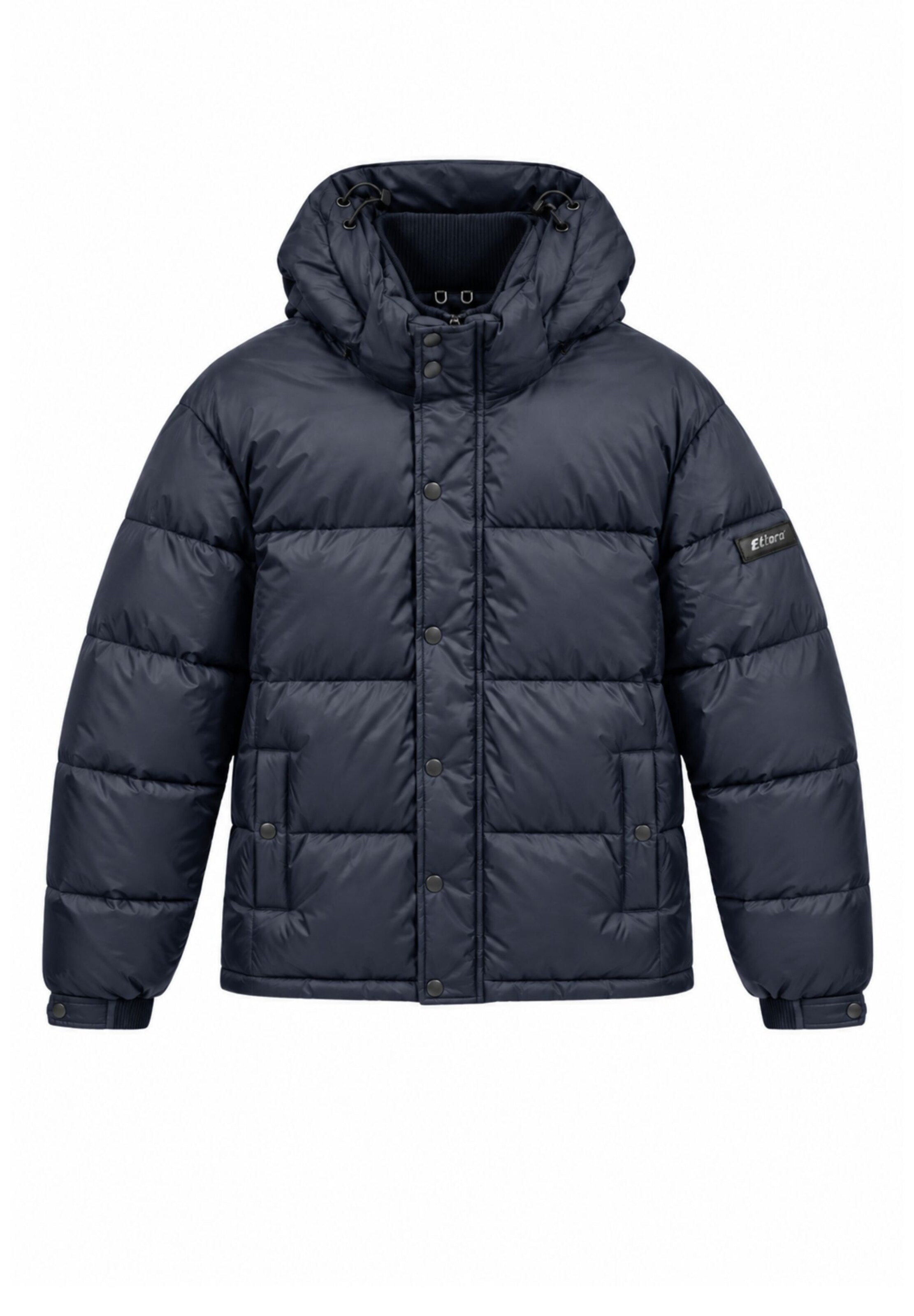 Elara Winterjas in Blauw: voorkant
