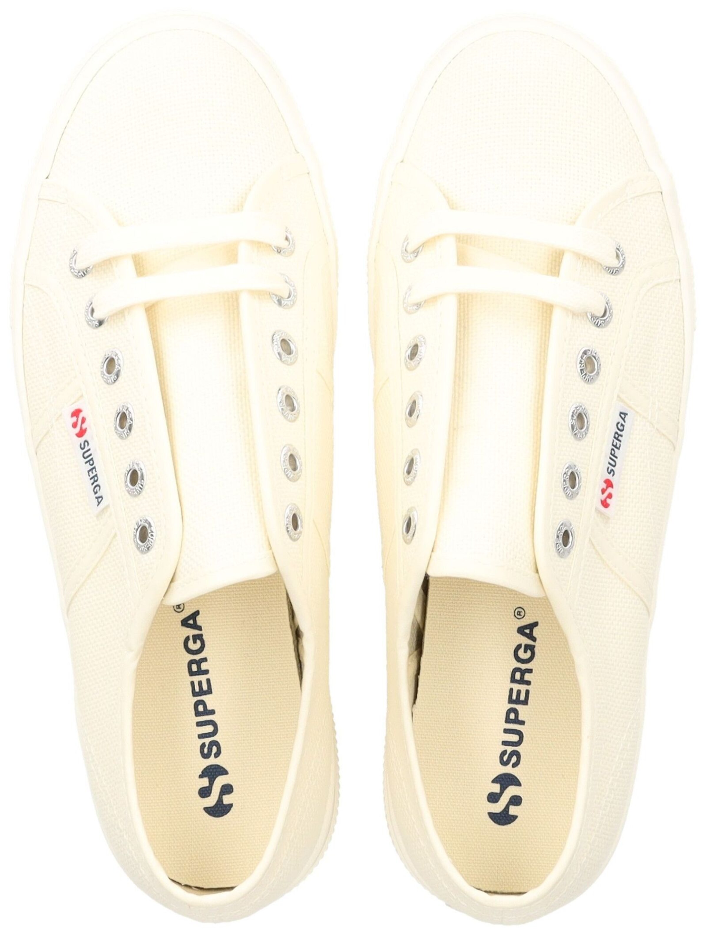 SUPERGA Platform trainers in Beige