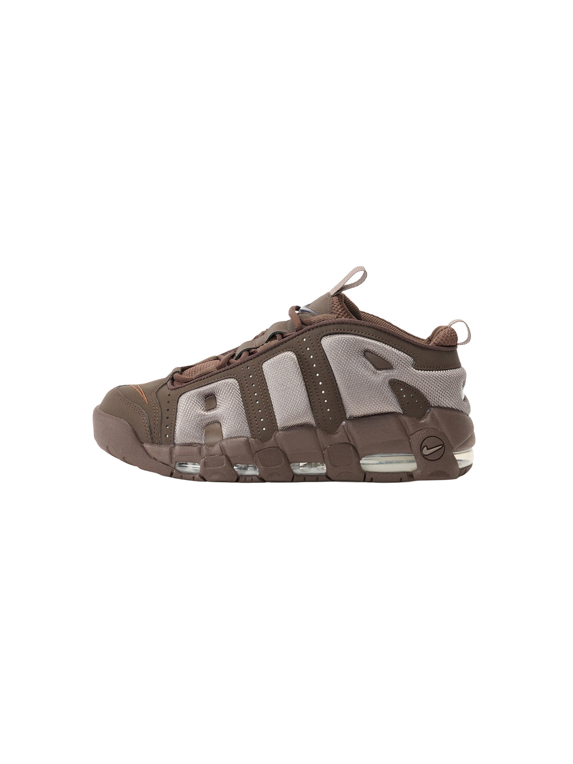 Sneaker low 'AIR MORE UPTEMPO' de la Nike Sportswear pe maro: față