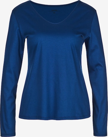 CALIDA Slaapshirt in Blauw: voorkant