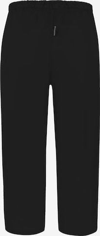 Regular Pantalon fonctionnel normani en noir : devant