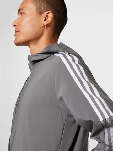 ADIDAS SPORTSWEAR Skinny Training jacket 'Tiro 21' in Grey