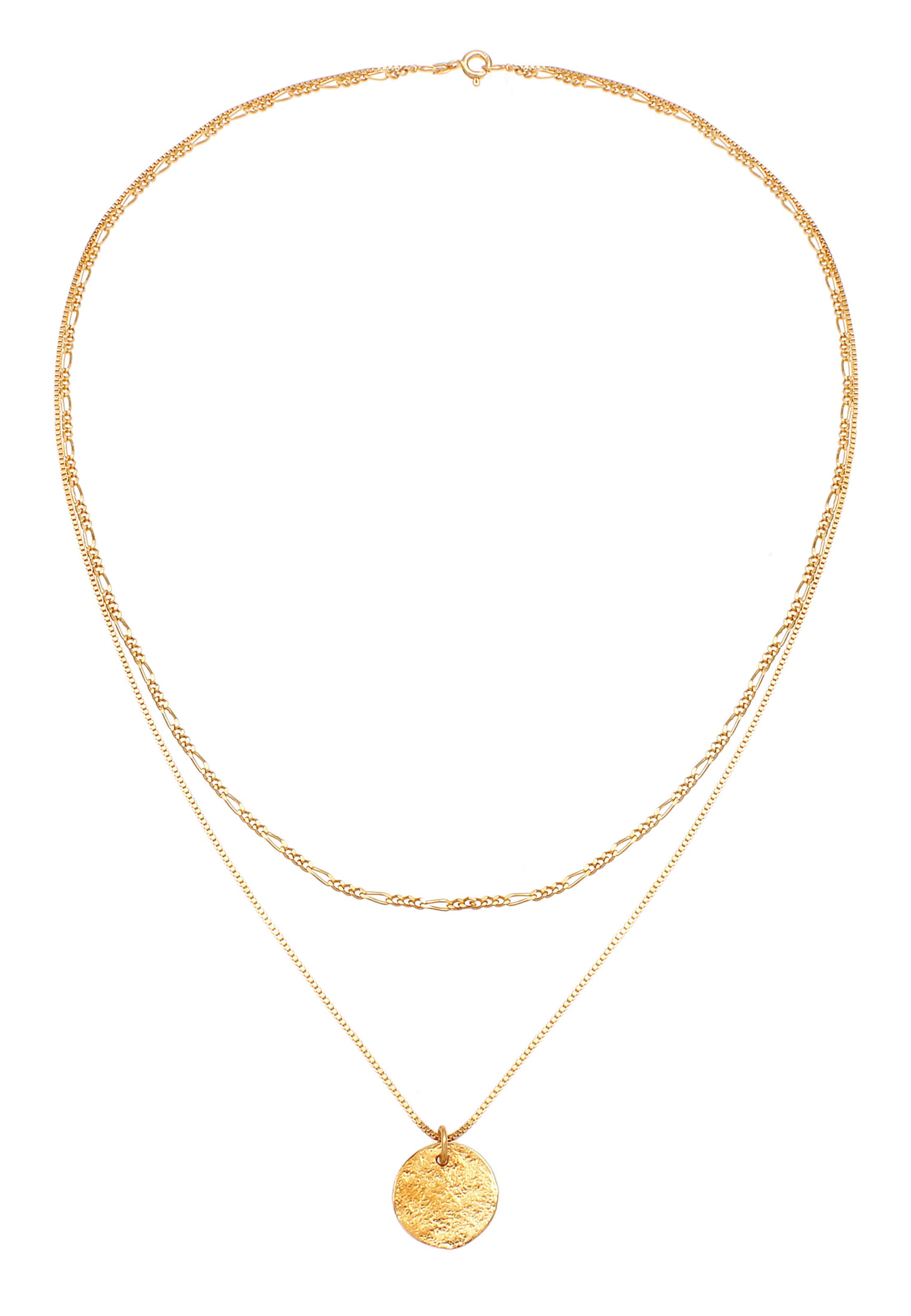 ELLI Kette 'Figaro' in gold, Produktansicht