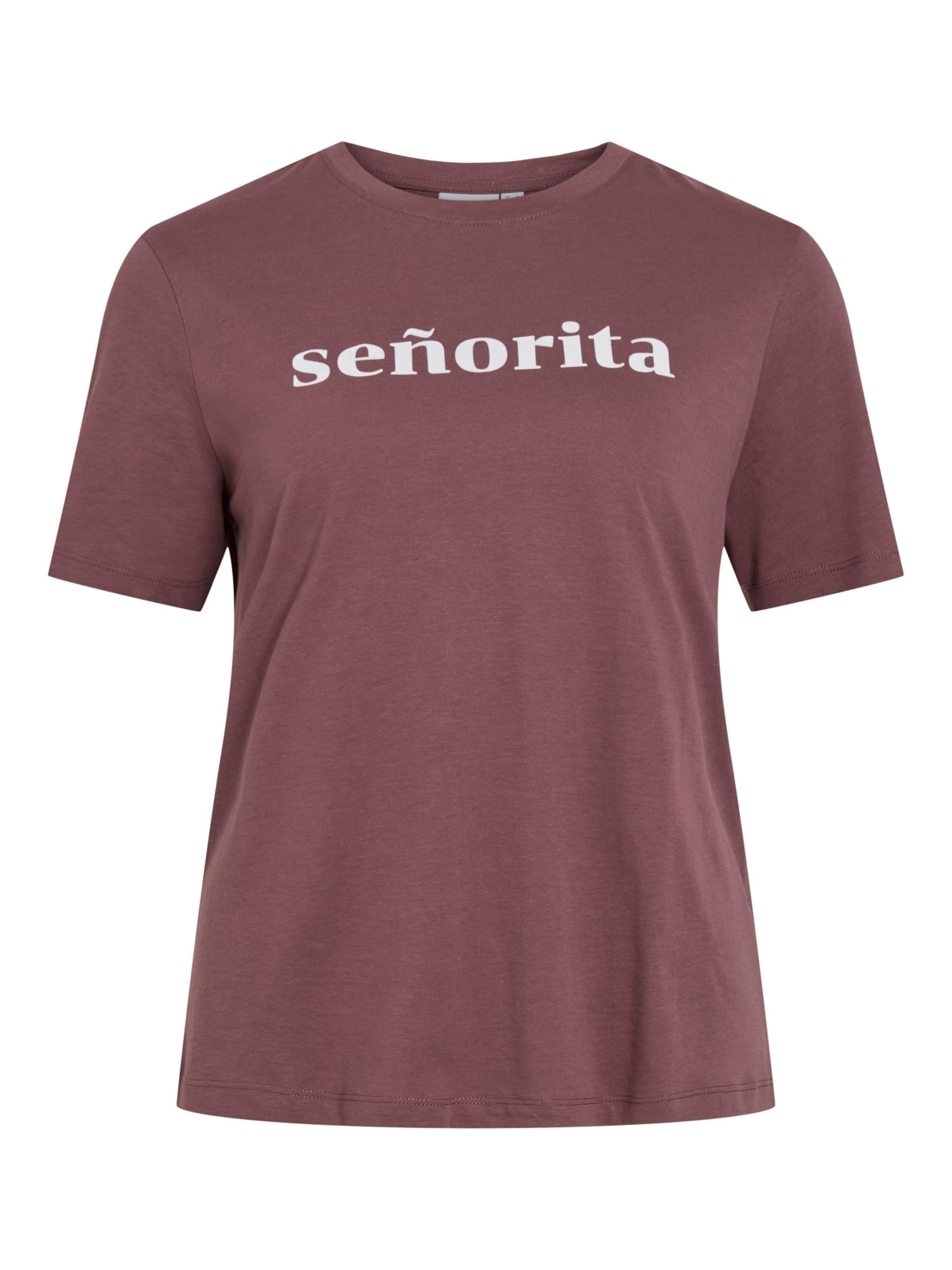 T-shirt 'VISYBIL' VILA en violet : devant