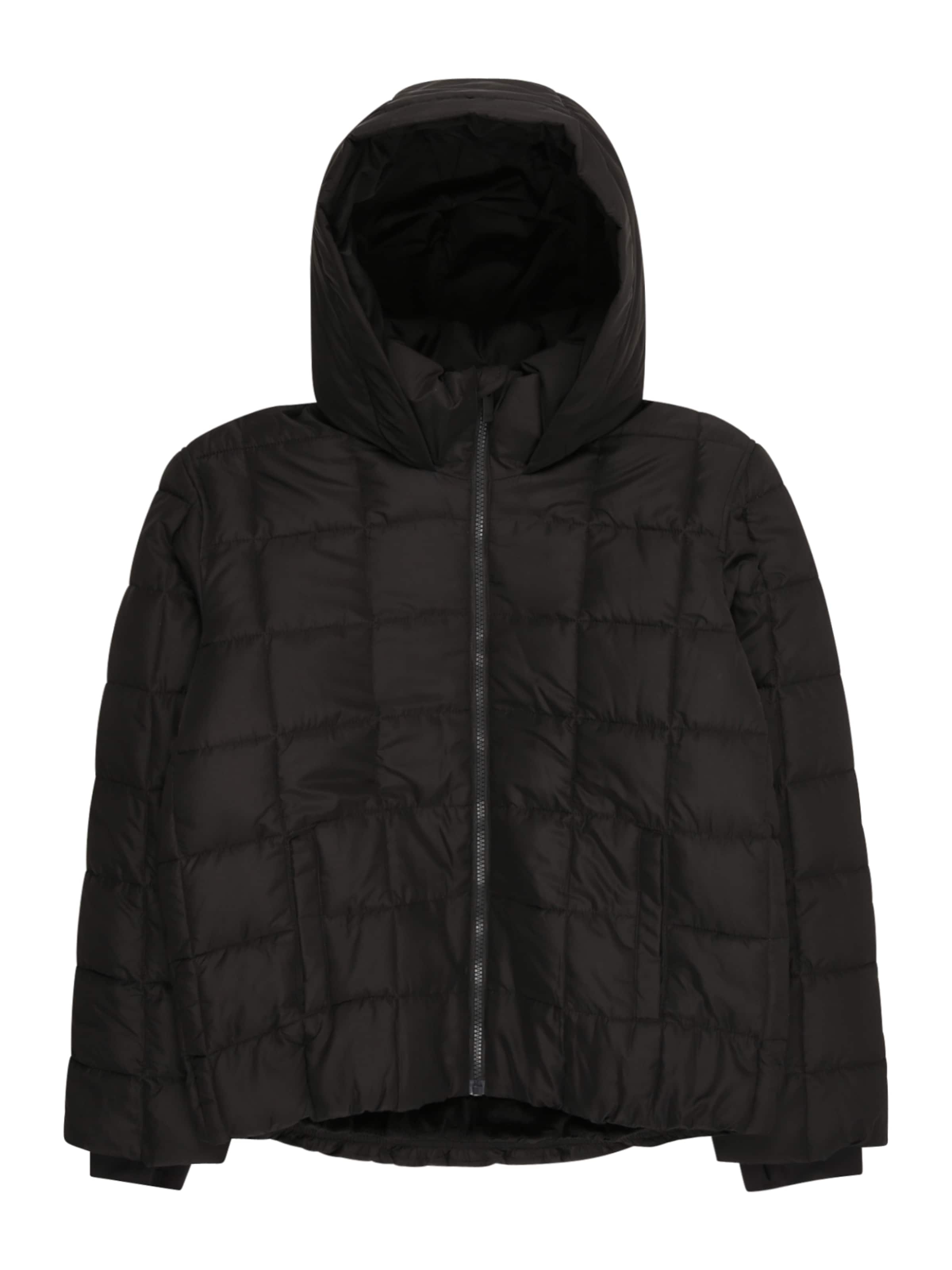 Abercrombie & Fitch Zimná bunda - Čierna: predná strana