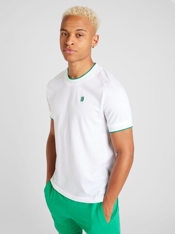 NIKE Functioneel shirt 'HERITAGE' in Wit: voorkant